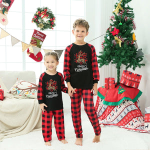 Christmas Parent-Child Homewear Pajama Suit – Festive Family Matching Set My Store 