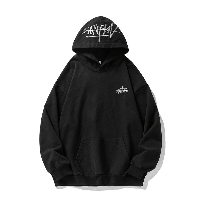 Men's Hand-Painted Letters Hoodie MRC Store  40.00