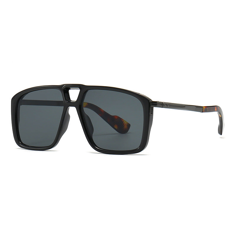 Unisex Retro Sunglasses - Double Square Style My Store  23.65