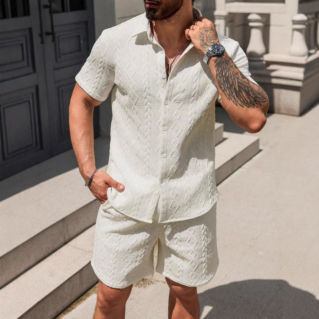 Men’s Casual Shirt - Loose Short Sleeve My Store  27.32