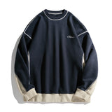 Loose Contrast Letter Sweatshirt MRC Store  45.00