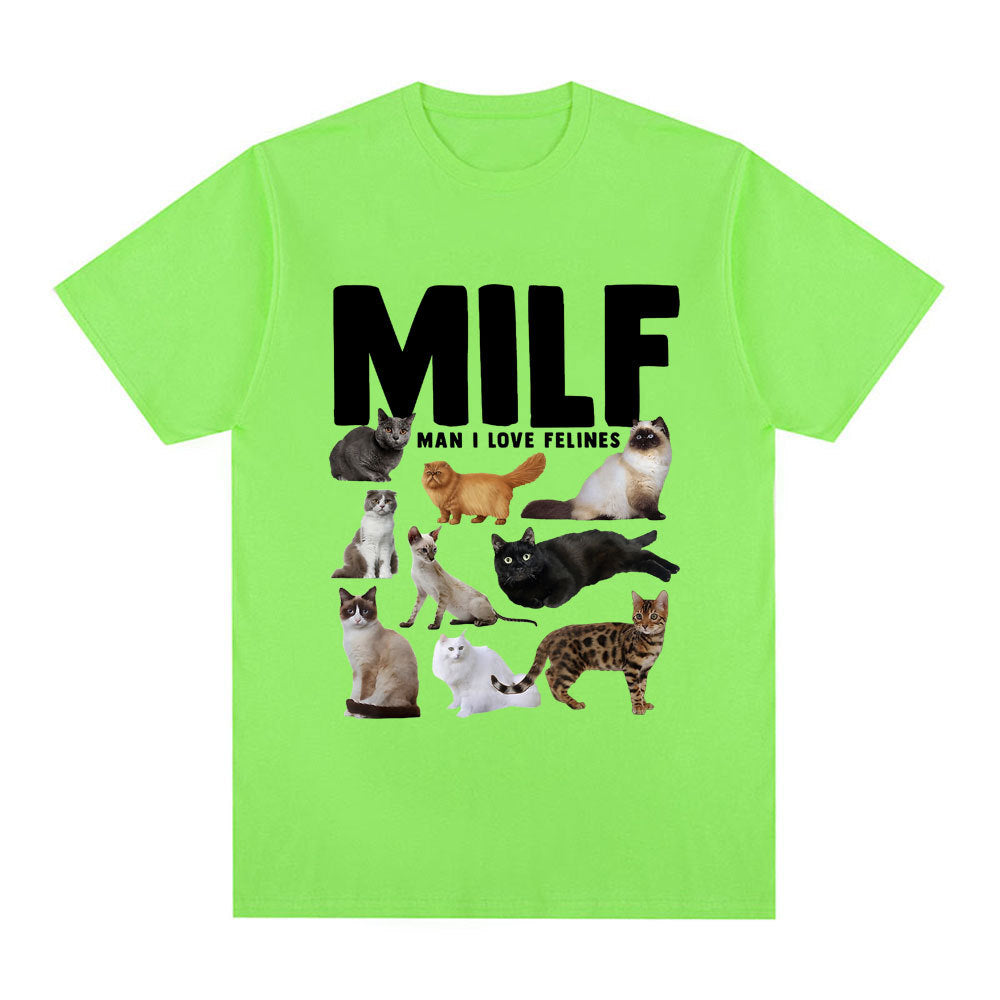 Unisex Cat Lovers T-Shirt - Funny Graphic Top My Store  22.04