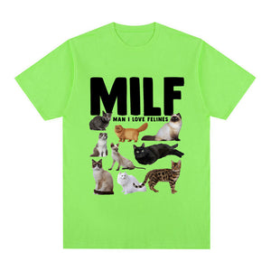 Unisex Cat Lovers T-Shirt - Funny Graphic Top My Store  22.04