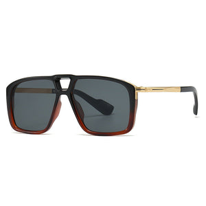 Unisex Retro Sunglasses - Double Square Style My Store  23.65
