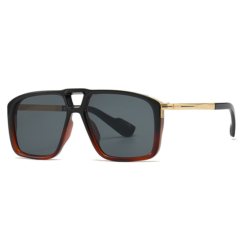 Unisex Retro Sunglasses - Double Square Style My Store  23.65