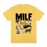 Unisex Cat Lovers T-Shirt - Funny Graphic Top My Store  22.04