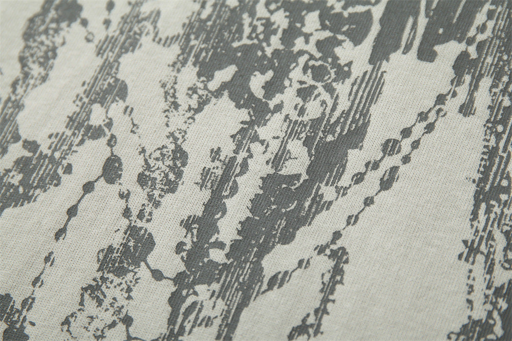 Men’s Graffiti Top - Loose Short-Sleeve Street Shirt My Store 