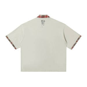 Men’s Graffiti Top - Loose Short-Sleeve Street Shirt My Store 