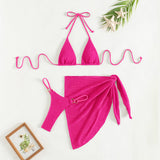 Women’s Mesh Three-Piece Swimsuit My Store  35.00