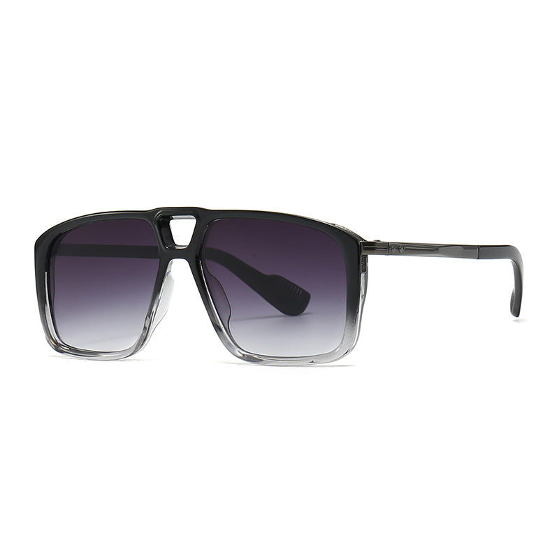 Unisex Retro Sunglasses - Double Square Style My Store  23.65