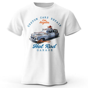 Unisex Car Club T-Shirt - Patch Print Casual My Store  22.24