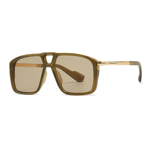 Unisex Retro Sunglasses - Double Square Style My Store 