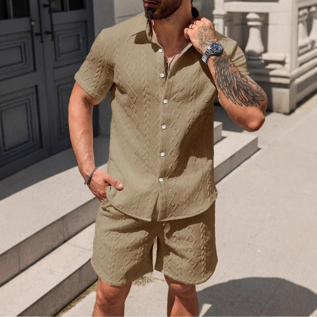 Men’s Casual Shirt - Loose Short Sleeve My Store  27.32