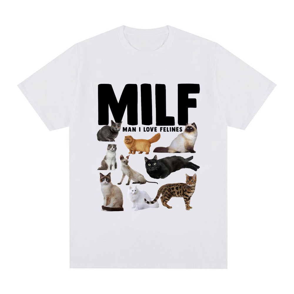 Unisex Cat Lovers T-Shirt - Funny Graphic Top My Store 