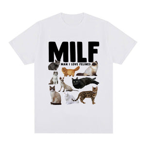 Unisex Cat Lovers T-Shirt - Funny Graphic Top My Store 