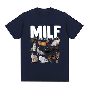 Unisex Cat Lovers T-Shirt - Funny Graphic Top My Store 