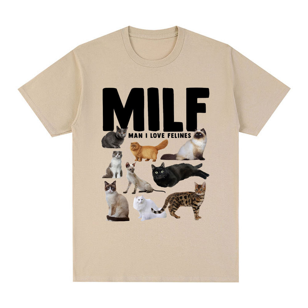 Unisex Cat Lovers T-Shirt - Funny Graphic Top My Store  22.04