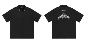 Men’s Plus Size Shirt - Embroidered Work Loose My Store  42.61