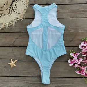 Women’s One-Piece Swimsuit - Tight Zipper Fit My Store 