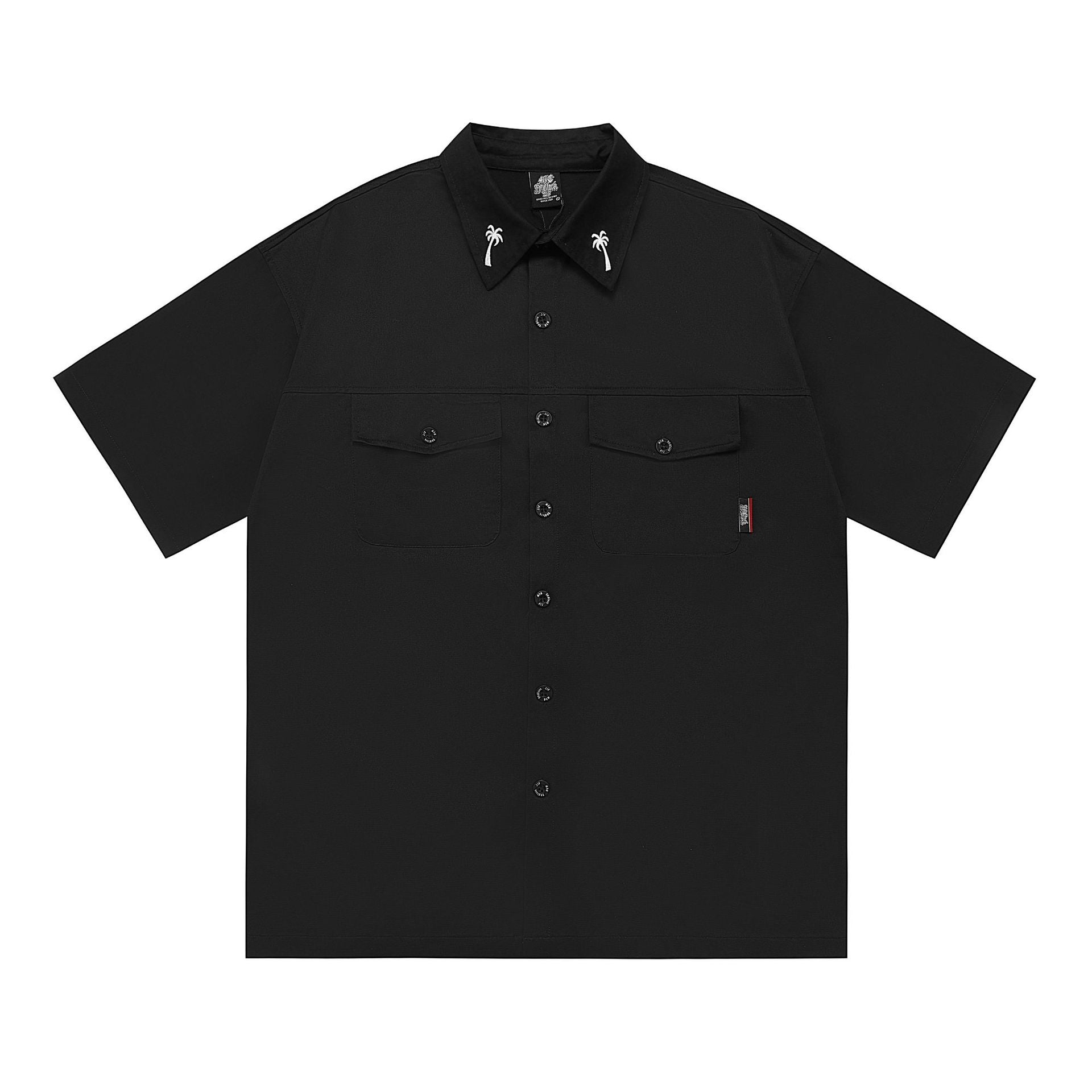 Men’s Plus Size Shirt - Embroidered Work Loose My Store 