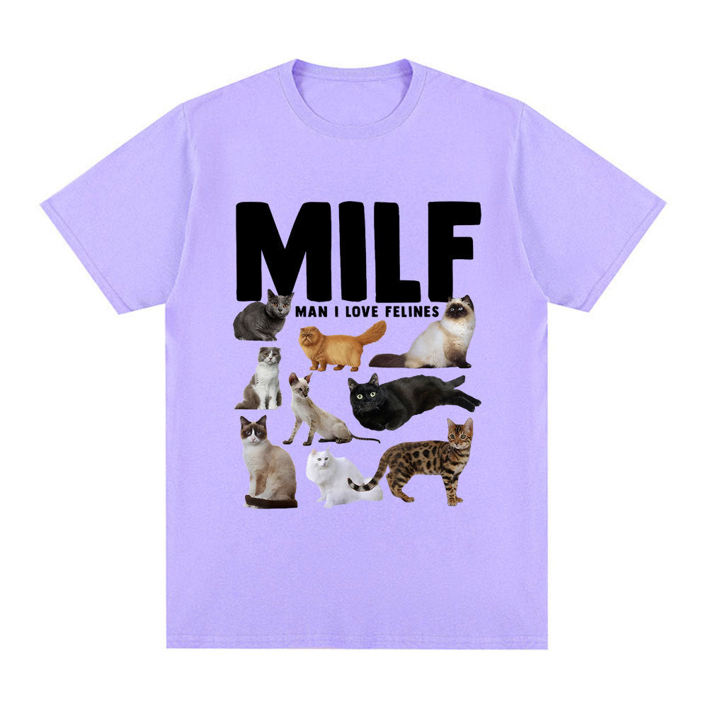 Unisex Cat Lovers T-Shirt - Funny Graphic Top My Store  22.04