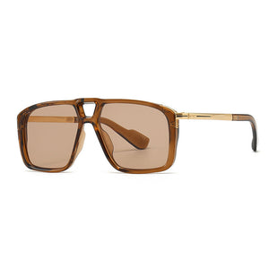 Unisex Retro Sunglasses - Double Square Style My Store  23.65