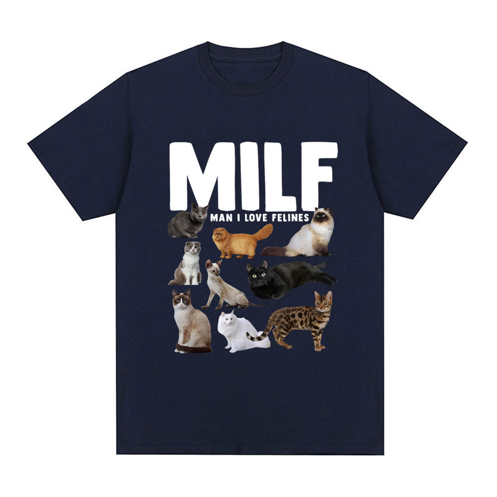 Unisex Cat Lovers T-Shirt - Funny Graphic Top My Store  22.04