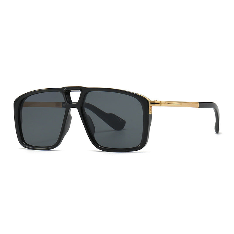 Unisex Retro Sunglasses - Double Square Style My Store  23.65