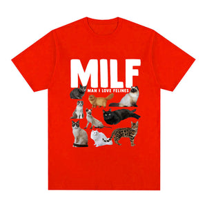 Unisex Cat Lovers T-Shirt - Funny Graphic Top My Store  22.04