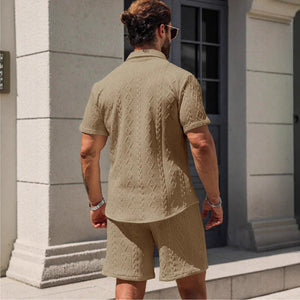 Men’s Casual Shirt - Loose Short Sleeve My Store 