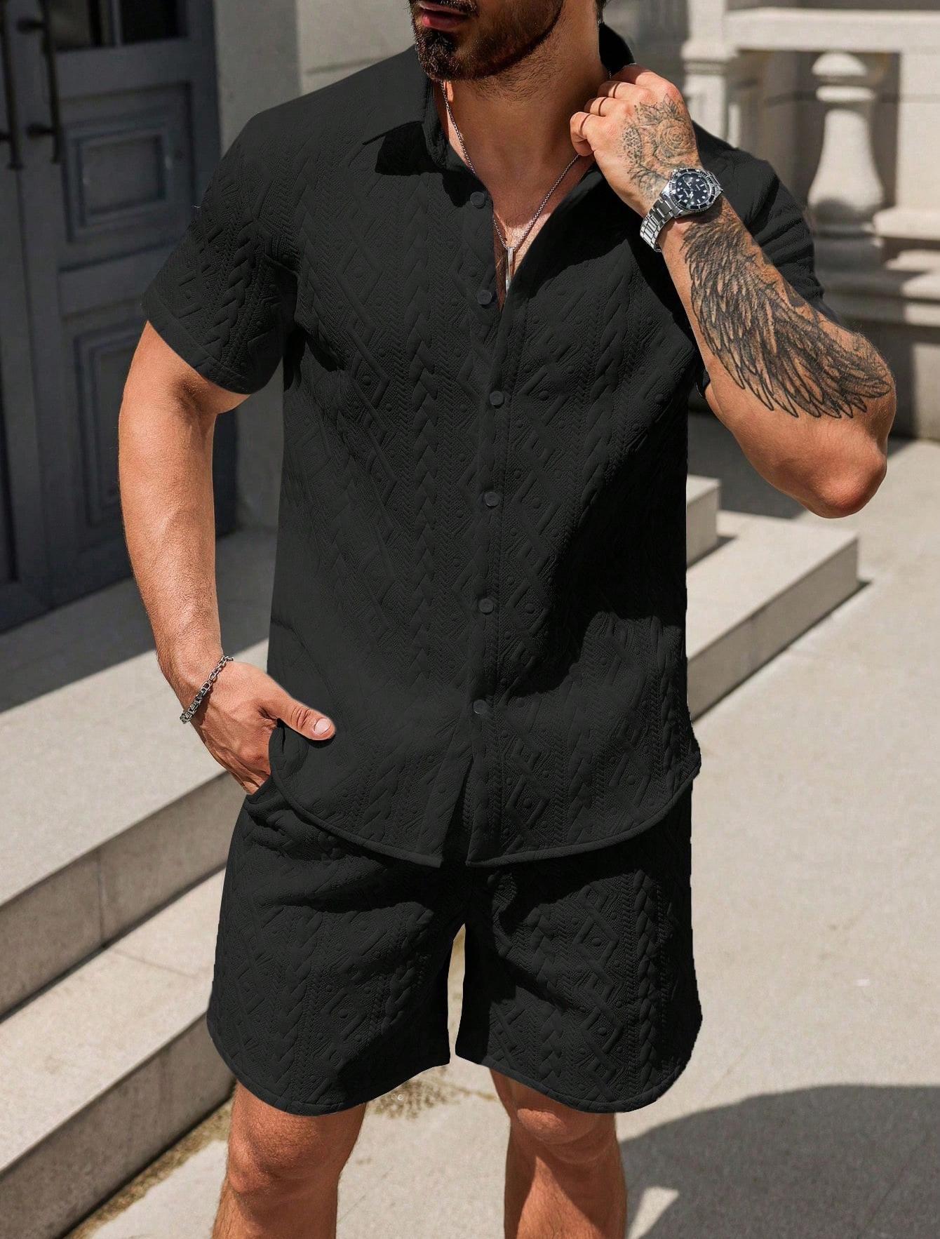 Men’s Casual Shirt - Loose Short Sleeve My Store  27.32