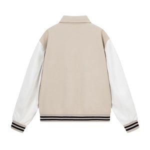 Men’s Woolen Jacket - Bone Embroidered Style My Store 