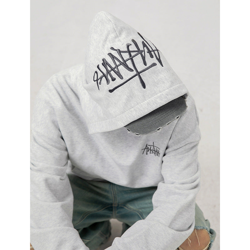 Men's Hand-Painted Letters Hoodie MRC Store 