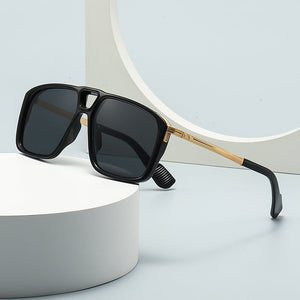 Unisex Retro Sunglasses - Double Square Style My Store 