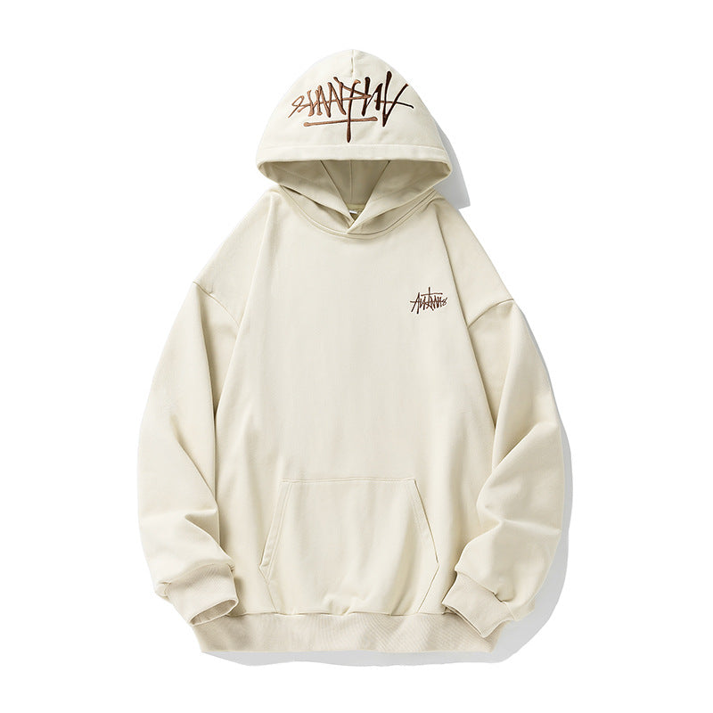 Men's Hand-Painted Letters Hoodie MRC Store  40.00