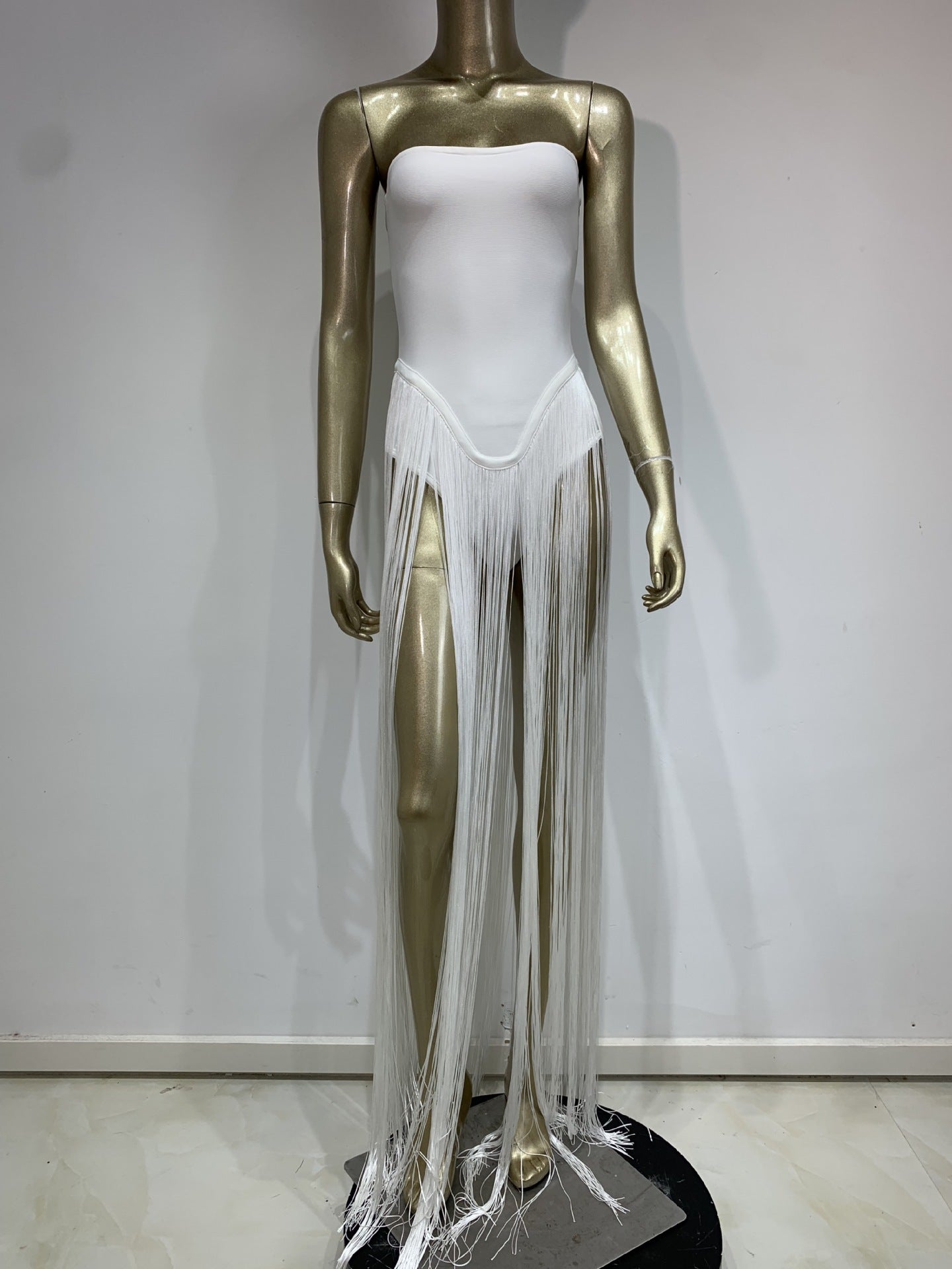 Women’s Tube Top Tassel Dress My Store  60.00