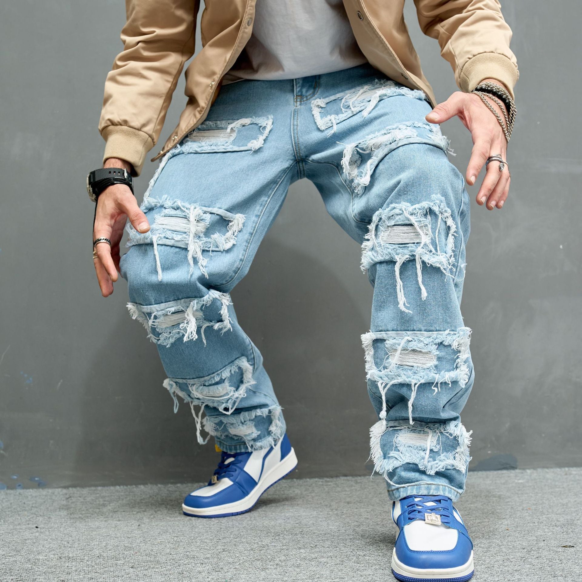 Men’s Slim Jeans - Worn Stretch My Store 