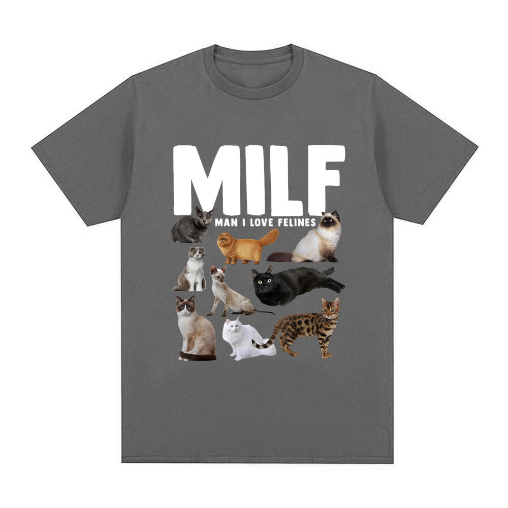 Unisex Cat Lovers T-Shirt - Funny Graphic Top My Store 