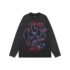 Men’s Long Sleeve T-Shirt - American Print My Store 