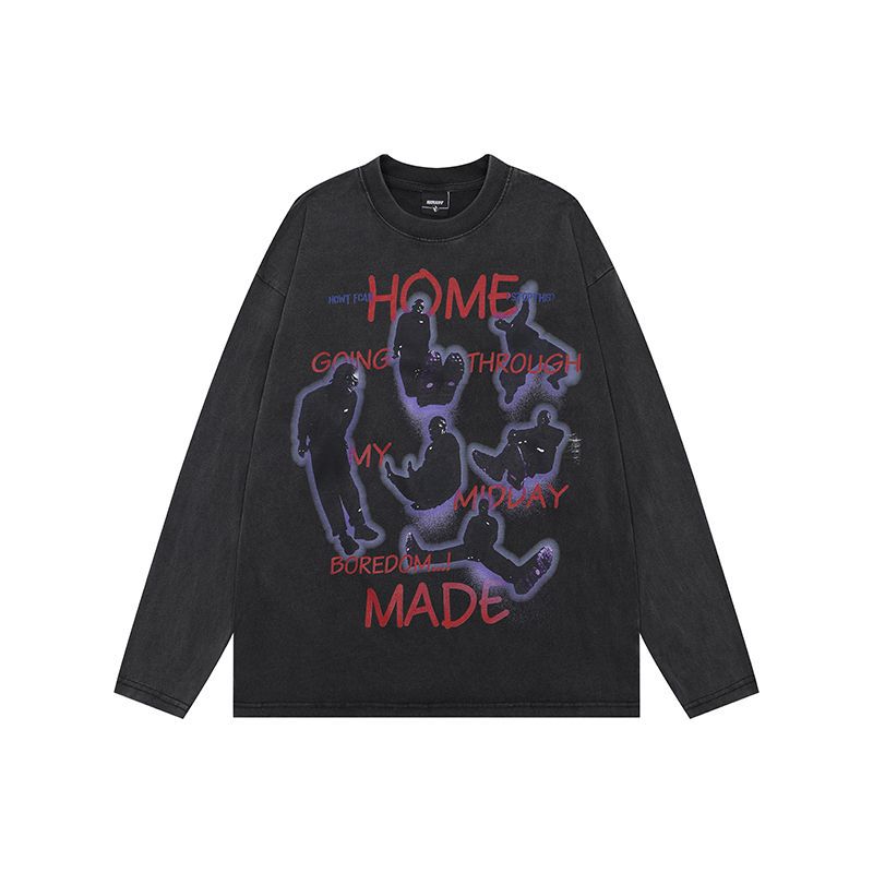 Men’s Long Sleeve T-Shirt - American Print My Store 