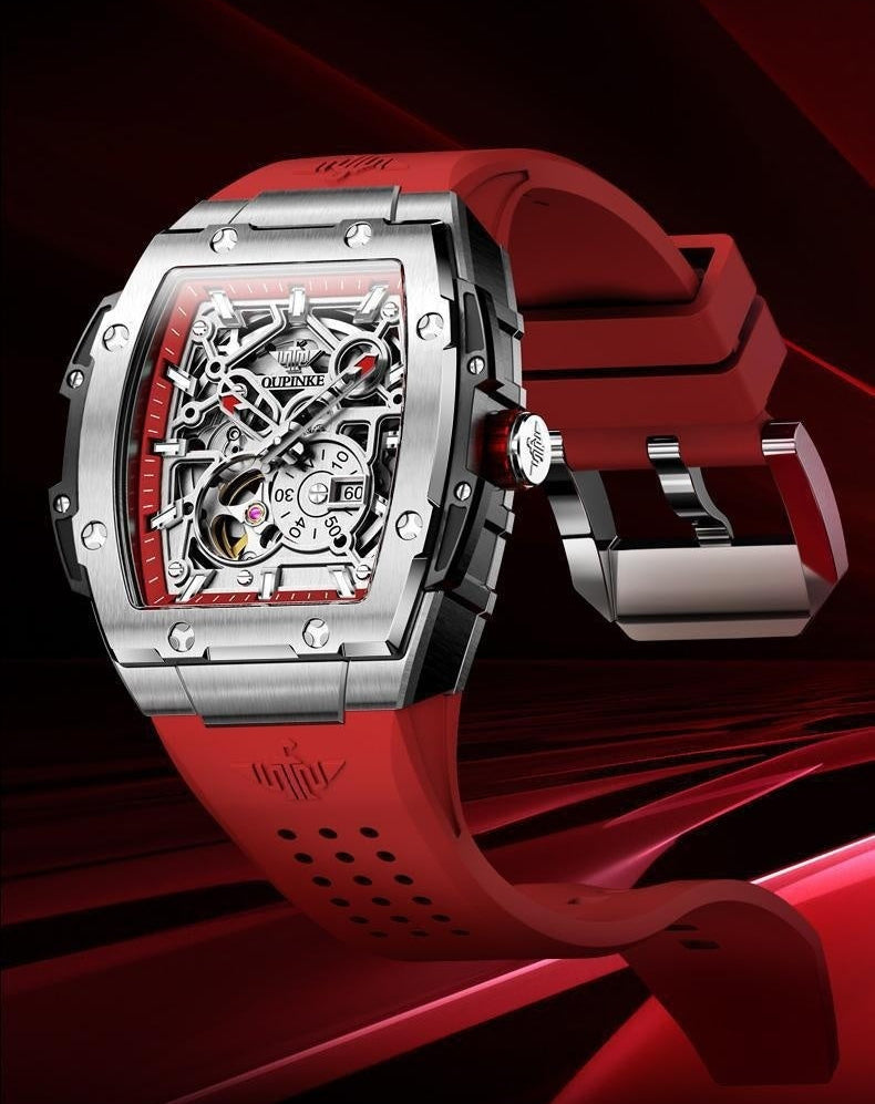 OUPINKE 3213 Luxury Hollow-Out Automatic Mechanical Watch MRC STORE 