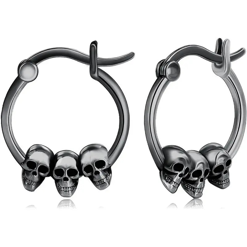 Retro Skull Halloween Earrings My Store 