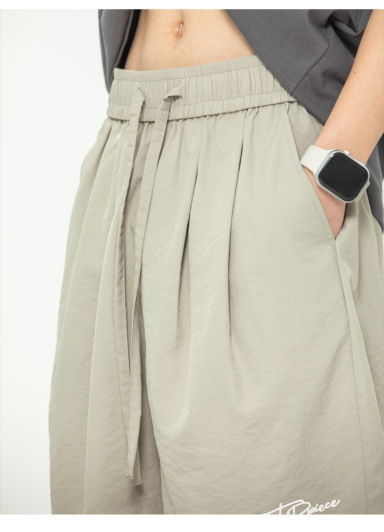 Men’s Casual Shorts - Textured Pleated Loose My Store 