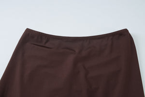Women’s Vest Skirt Suit - Slim Pleated Set My Store 