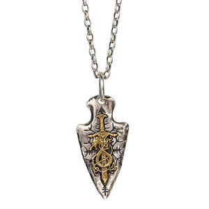 Viking Dragon Sword Necklace My Store 