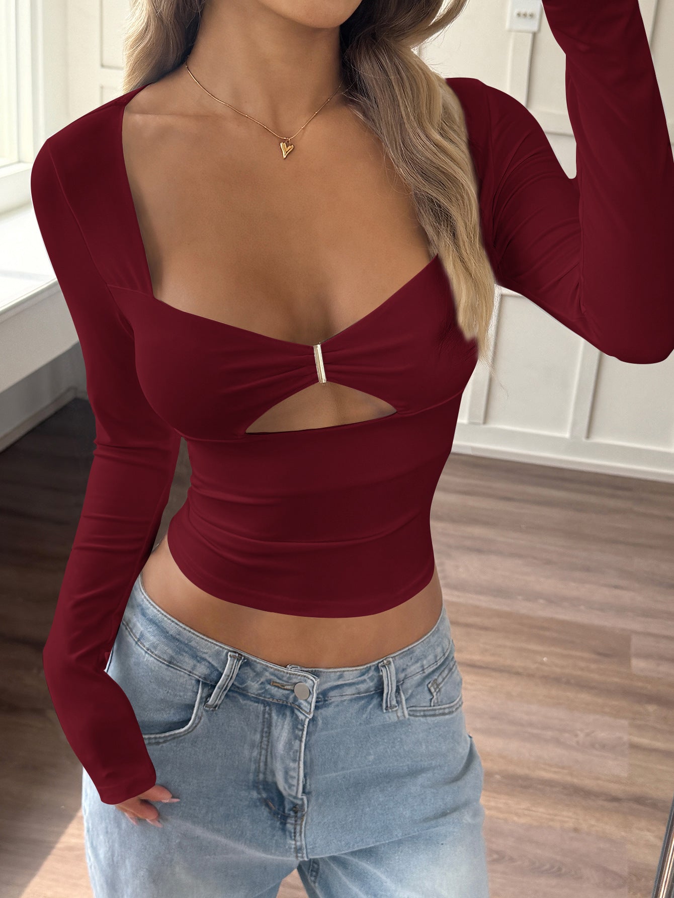 Women’s Vest T-Shirt - Long Sleeve Slim Fit MRC Store  26.78
