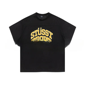 Sports Jersey - Letter Print Short Sleeve Top My Store  35.66