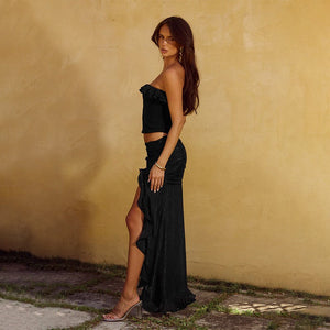 Women’s Tube Top Dress - Mid-Length Set My Store 