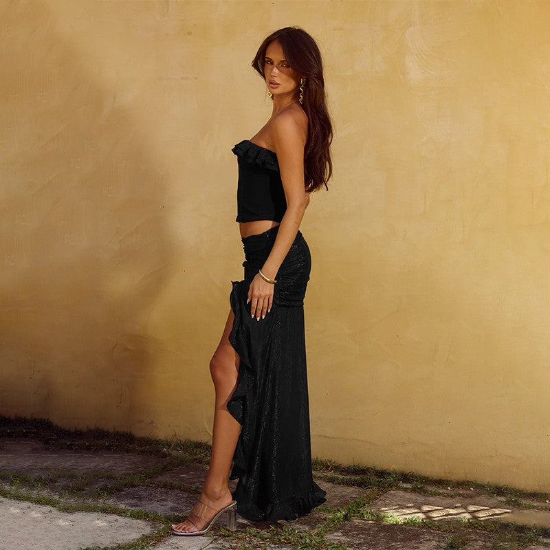 Women’s Tube Top Dress - Mid-Length Set My Store 