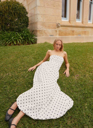 Women’s Tube Top Dress - Printed Long Style My Store 